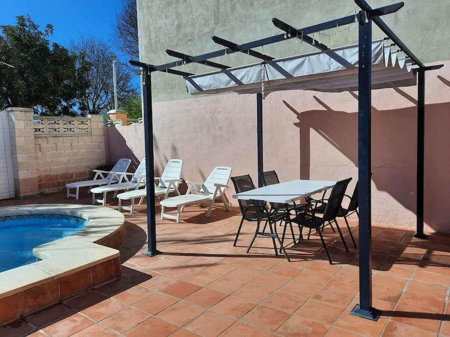 Private Villa With Heated Pool Close To The Beach. Gandía Exterior foto